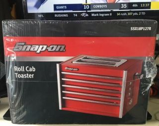 Snap - On Red Roll Cab Toaster Ssx18p127r Tool Box Rare Usa Tool Co