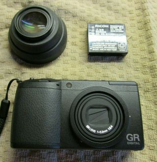 Rare Daido Moriyama Signed Ricoh Gr Ii Digital Camera,  Sigma Ef 530 Dgst Flash