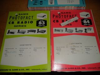 Vintage Sams Photofact Cb Radio Series - Two Issues From March 1976