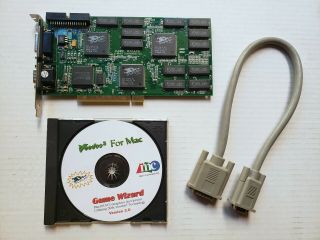 Micro Conversions Game Wizard Mac 3dfx Voodoo 2 12mb Pci Video Card - Rare