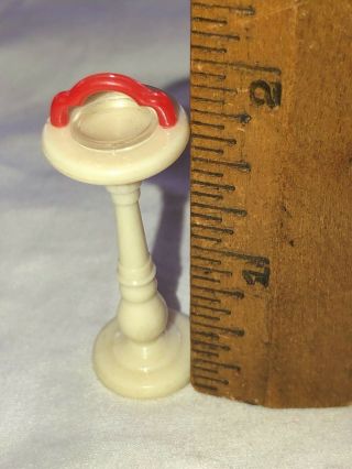 VINTAGE - ANTIQUE - DOLLHOUSE FURNITURE RENWAL FLOOR STANDING ASHTRAY ASH TRAY 2