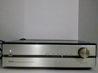 Denon Pra - 2000 Stereo Control Amplifier / Pre - Amplifier Rare/works Great