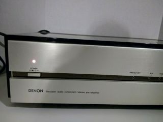 Denon PRA - 2000 Stereo Control Amplifier / Pre - Amplifier RARE/WORKS GREAT 3