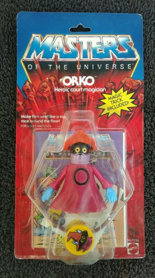 Masters Of The Universe He - Man Orko Magician Magic Trick Action Figure 1983