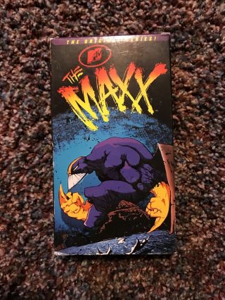 The Maxx - The Series Vhs Sam Keith Mtv Image Comics Idw Very Rare Oop