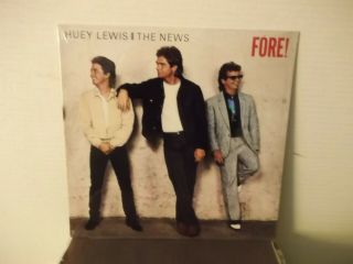 Huey Lewis And The News,  Chrysalis,  " Fore ",  Us,  Lp,  Stereo,  Still,  1986,  Rare