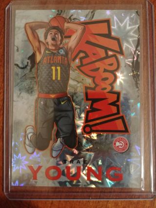 Trae Young Kaboom Rc Panini Crown Royale Case Hit Rare 