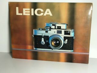 Rare Leica Camera - 1960s Promotional Advertising Sign - M3,  Md,  M6,  M5