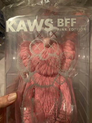 Kaws BFF Pink 2018 Edition 100 Authentic 2