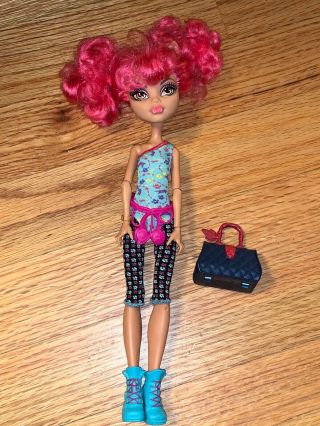 Howleen Wolf Dance Class Monster High Doll Rare All Clothes & Diff Purse 0316)