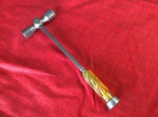 Rare Vintage Skamser Spindriver 1/4  Nutdriver/hammer Combo