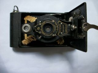 Antique Eastman Kodak No.  2 Folding Cartridge Hawk - Eye Camera