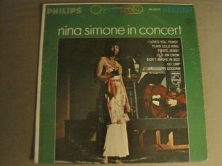 Nina Simone In Concert Lp Orig 