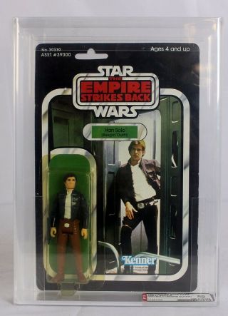 1980 Vintage Star Wars Esb 41 Back - D Han Solo (bespin Outfit) Afa 80 Y - Nm Nr