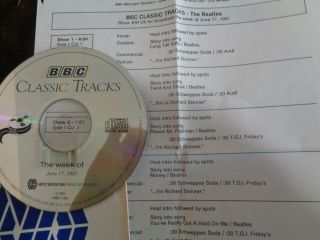Beatles Bbc Classic Trax On Cd 5 Rare Trax From The Archives Radio Only