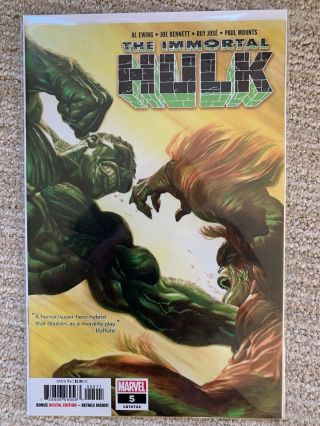 The Immortal Hulk Hot 5 (1st Print) Out Of Print Rare