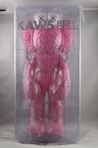 Kaws Pink Bff Pink Vinyl Figure Open Edition Kawsone