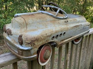 Rare One Owner 1950’s Murray Torpedo Pedal Car