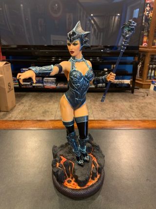 Sideshow Exclusive Motu Evil Lyn Statue Masters Of The Universe He - Man