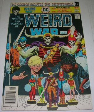 Weird War Tales 47 (dc Comics 1976) Joe Kubert Cover (fn, ) Rare