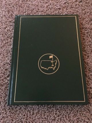 1985 Masters Augusta National Golf Club Annual Yearbook Pictures.  Rare Book