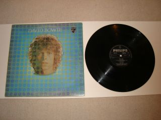 David Bowie - Self Titled (space Oddity) Philips 1st Uk Press 1969 Very Rare Lp