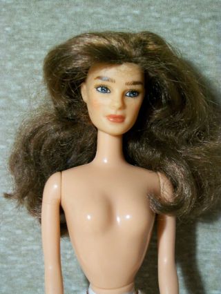 Vintage 1982 Brooke Shields Doll,  Barbie - Sized,  Nude