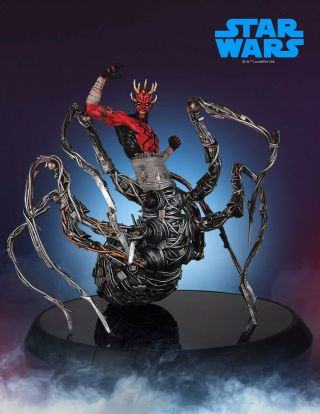 Gentle Giant Star Wars Clone Wars Darth Maul With Mecha Legs 1/8 Statue Only 500