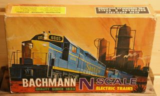 Vintage Bachmann N Scale Boxed Train Set 19124 Complete Rare Hard To Find,