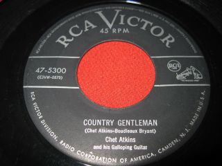 Rare Country 45 Chet Atkins - Country Gentleman (1953) - Rca 57 - 5300