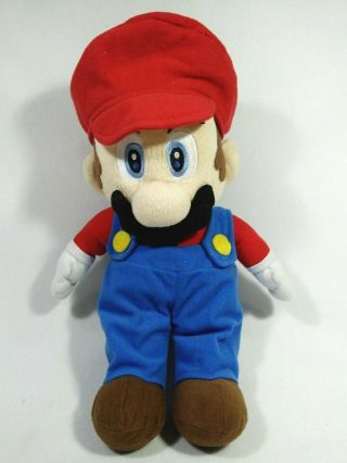 Rare Sanei Hudson Soft Mario Party 5 Mario Plush Doll 2003 Japan 14 "