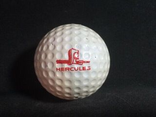Rare Vintage Logo Golf Ball: " Hercules Powder Co ".  Gunpowder Usa - Spalding