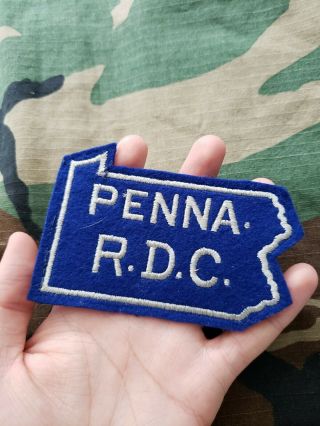 Rare Pre Wwii Us Army Pennsylvania State National Guard Rdc Patch