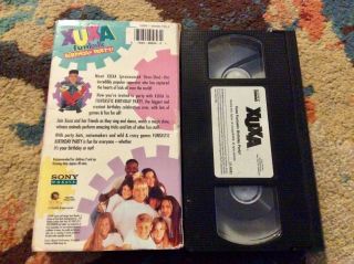 XUXA Fantastic Birthday Party VHS 1994 Rare Good 3