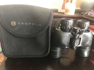Leupold Green Ring Rogue Binoculars 10x42mm Black Waterproof Bird Hunting Rare