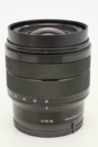 Sony SEL 10 - 18mm f/4 OSS Lens rarely 3