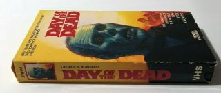 Day Of The Dead Rare & OOP Horror Movie Video Treasures Release VHS 2