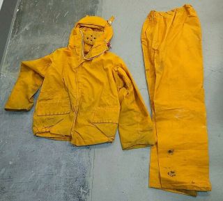Rare British Combat Clothing James Smith & Co Foul Weather Jacket & Pants 1960s?