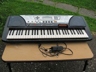 Rare Yamaha Psr - 340 Portatone Keyboard W/ Floppy Drive And Ac Adapter