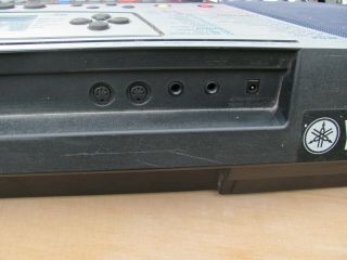 Rare Yamaha PSR - 340 Portatone Keyboard w/ floppy drive and ac adapter 3