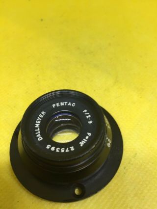 Dallmeyer Pentac Lens Rare