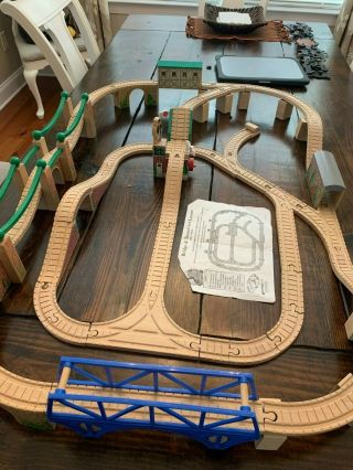Thomas & Friends Wooden Bridge & Tunnel Set Item 99526 Rare - Complete