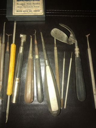 Antique Dental Surgical Instruments Metsan Dental Mfg.  Co 2