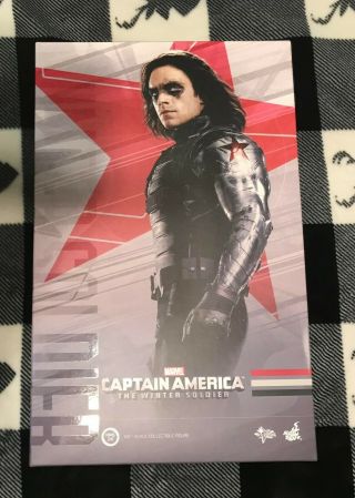 Hot Toys Mms241 Captain America The Winter Soldier 1:6 Scale Figure Nib