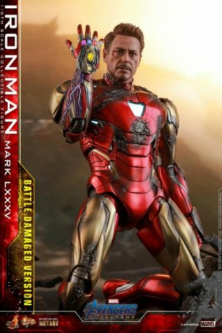 Hot Toys 1/6 MMS543D33 Avengers Endgame Iron Man Mark MK85 Battle Tony 3