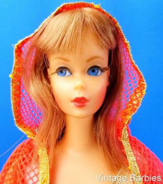 Very Rare Titian Dramatic Living Barbie Doll 1116 W/oss Minty - Vintage 1970 