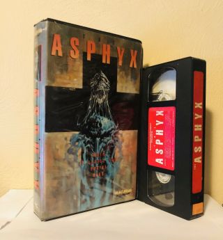 The Asphyx (1972) Rare Oop Htf Magnum Clamshell Vhs Release Horror