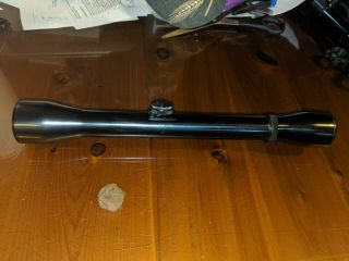 Rare Weaver K4 C3rifle Scope With Fine Crosshairs Middle Target Dot Reticle