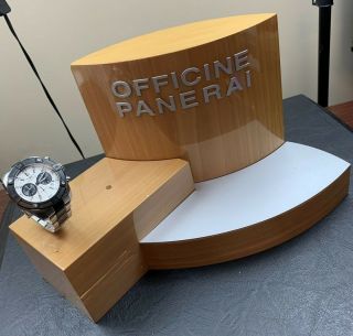 Rare Collectors Item - Officine Panerai Watch Display Stand Official Store