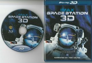 Space Station (blu - Ray Disc,  2010,  3d) Rare Out Of Print Oop